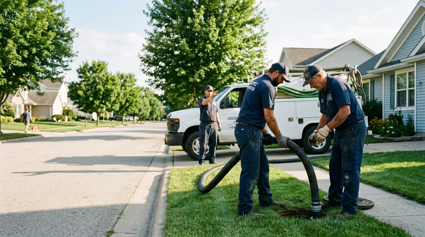 Septic Tank Cleaning in Lake Villa, IL